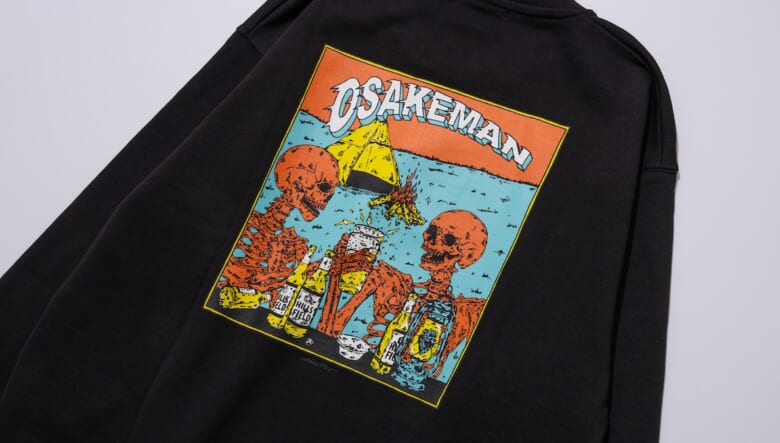 HILLS FIELDのOSAKEMAN CREW NECK