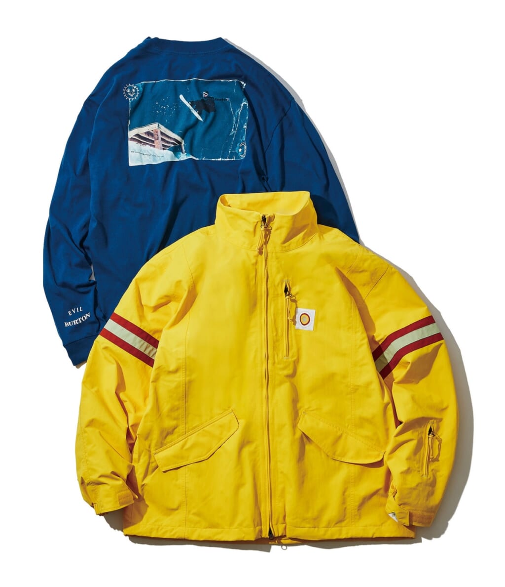 Burton
50TH 95 JACKET, 50TH 90’s LS T-SHIRT