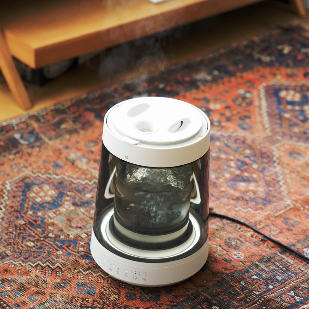 GLASS STEAM HUMIDIFIER
