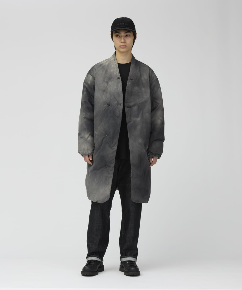 Shibori Dyeing Down COAT