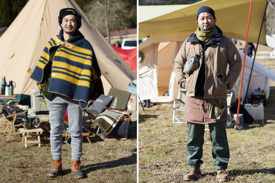 真冬のキャンプ場で 暖かおしゃれなアウトドアスナップ 3 アウトドアファッションのgo Out