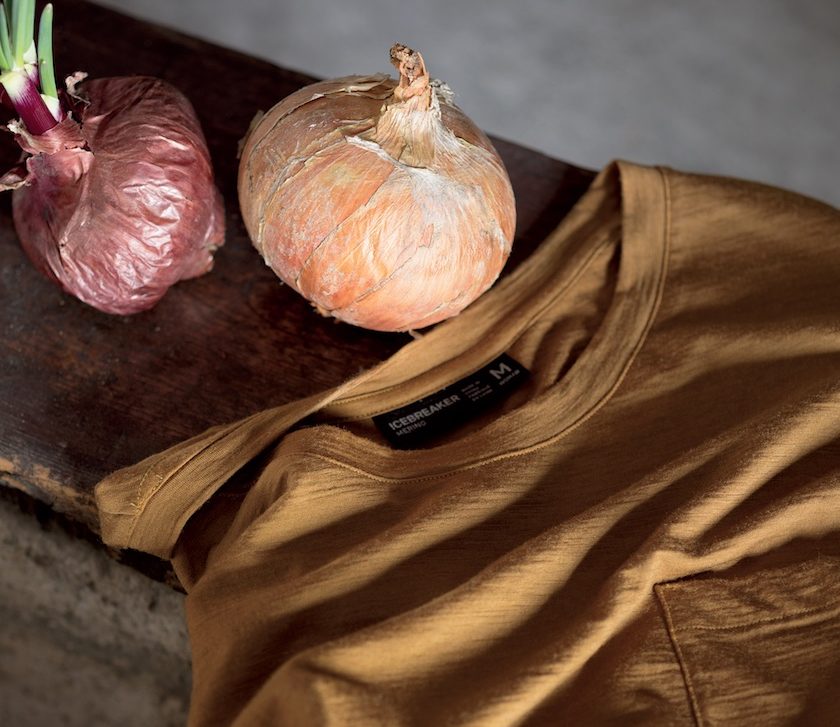 玉ねぎの皮で染めた メリノウール採用の超自然派ライフウエアに注目 アウトドアファッションのgo Out