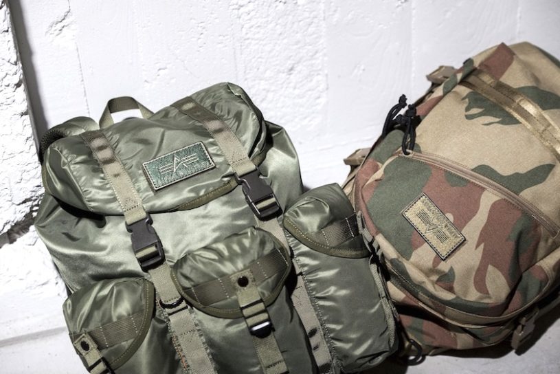 米軍の名品が街バッグに。アルファ インダストリーズの新コレクションが見逃せない！