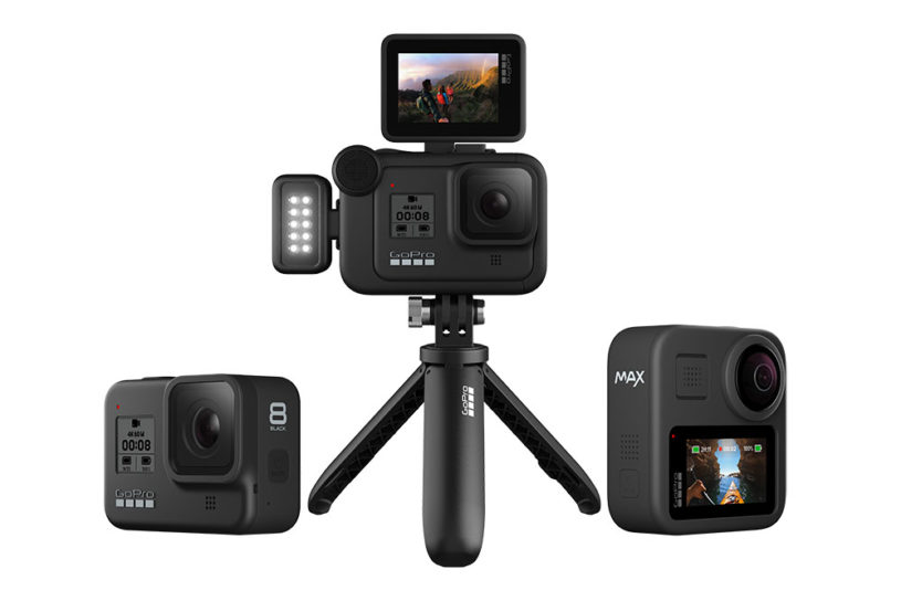 GoProから新フラッグシップ機「HERO8 Black」と360度撮影が可能な「Max」が登場！