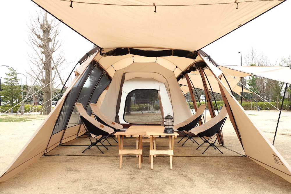 アルニカ サバティカル 全天候対応のファミリー向け大型テント サバティカルのアルニカってこんなテント