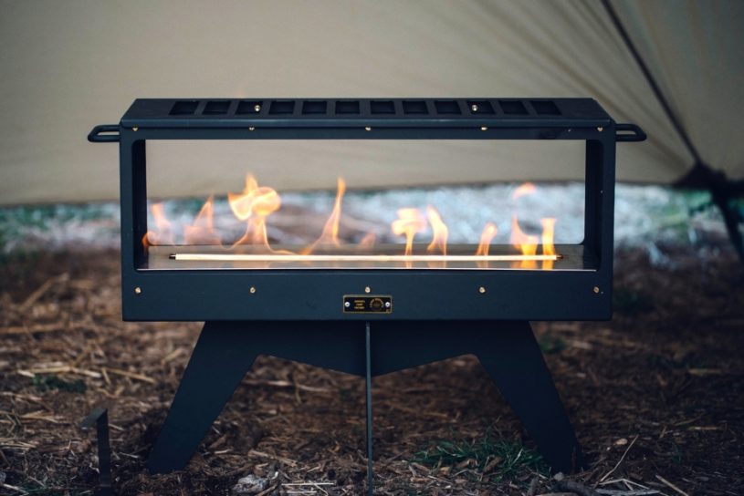 キャンプオーパーツのテント暖炉が話題沸騰！ 煙突レス仕様って実際どうなの？