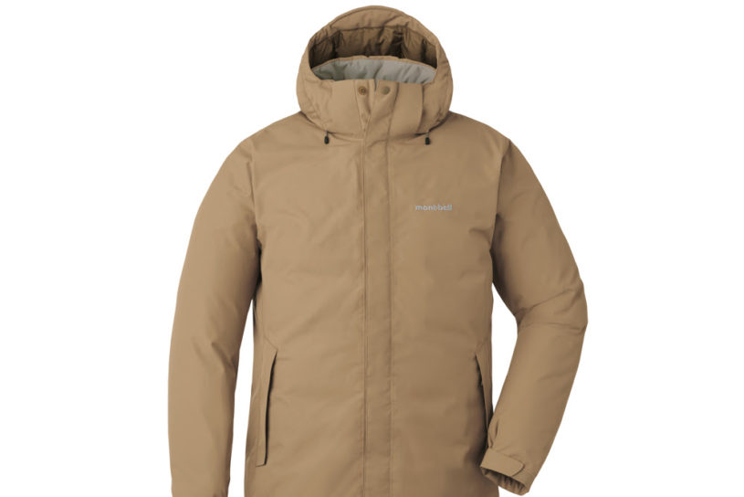 防水、防寒もこの一着。モンベルのオンオフ使えるダウンコートがコスパ良好！