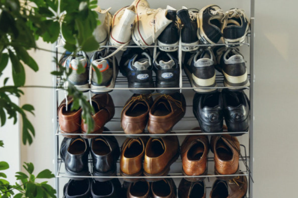 散乱しがちな靴も見せて収納 おしゃれに片付く シューズの収納アイデア４選 アウトドアファッションのgo Out