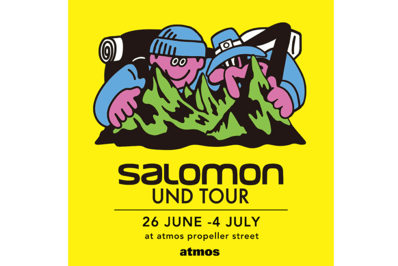 アトモスとサロモンのタッグでおくる、アートユニット「UND」のアート展&グッズ販売イベントが原宿で開催。