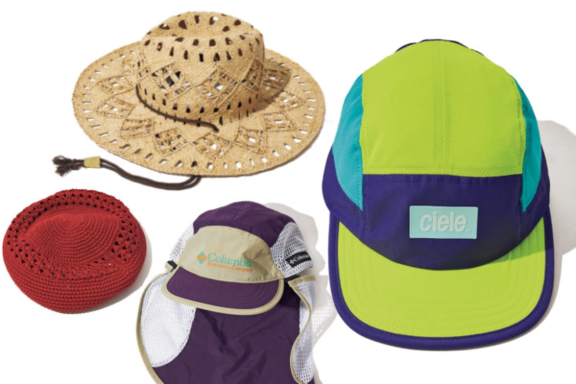夏に被りたい、ライトな帽子。 素材もデザインも清涼な8モデルをピックアップ！