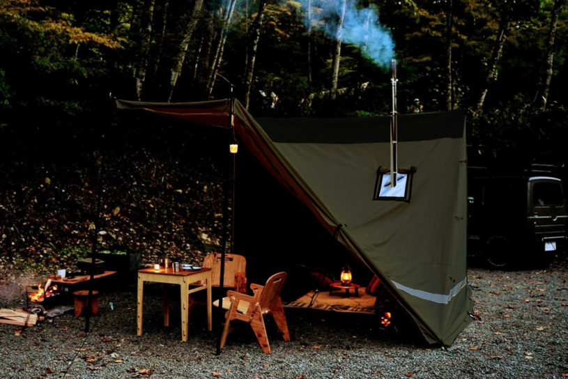 YOKAの大人気テントに新型が登場。煙突対応＆TC素材で冬キャンプに◎！