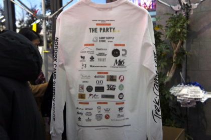 渋谷パルコの話題のアウトドア系イベント「THE PARTY vol.4」開催中！